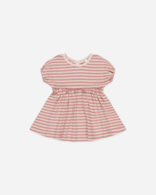 pink stripe dress
