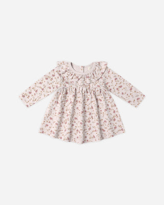 Floral dress on a white background