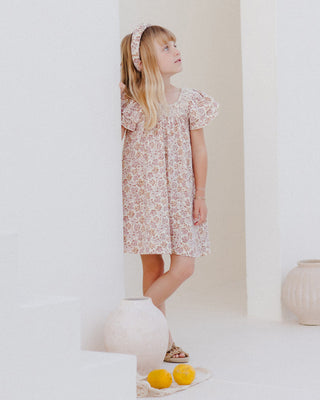 Pink flower dress
