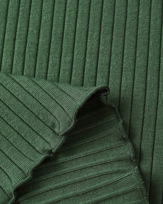 Ribbed Long Sleeve || Green - Lindsey Paige