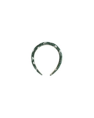 Padded Headband | Green Ditsy - Lindsey Paige