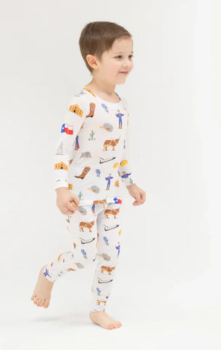 PJ Loungewear Set- Texas - Lindsey Paige