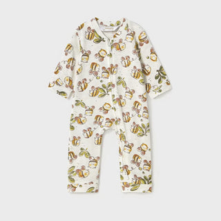 Mayoral Baby Convertible Footed One-Piece Bumble Bee - Lindsey Paige