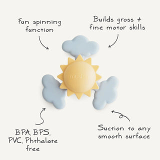 Sunshine Suction Spinner Toy - Lindsey Paige