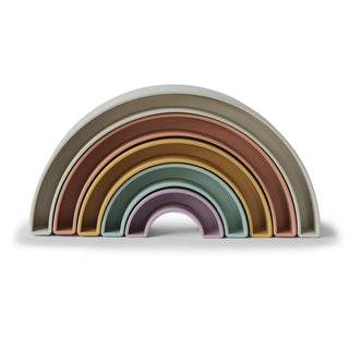 Rainbow Stacker Toy- Tropical - Lindsey Paige