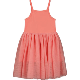 Kaia Tutu Dress in Coral - Lindsey Paige