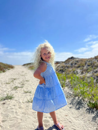 Maleia Dress Blue Jasmine - Lindsey Paige