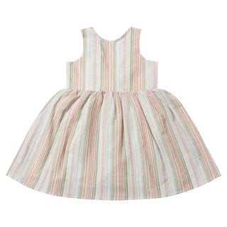 Jewel Dress Pink Stripe - Lindsey Paige