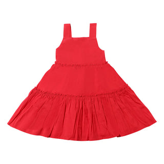 Sloane Dress Red - Lindsey Paige