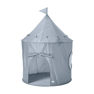 Recycled Fabric Play Tent Castle - Solid Colors: Blue - Lindsey Paige