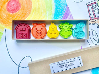Farm Life Crayons Gift Box - Lindsey Paige
