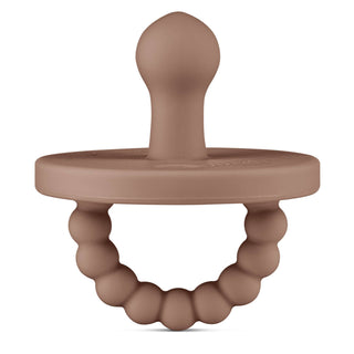 Cutie PAT Bulb (0-6m) Pacifier + Teether: Bark - Lindsey Paige