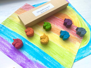 Unicorn Crayons Gift Box