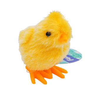 Farm Fresh Yellow Fuzzy Chick Wind Ups, Spring, Easter - Lindsey Paige