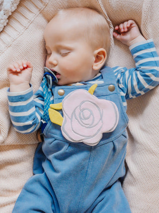 Scrunchie Flower Rose with Crinkle - Lindsey Paige