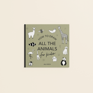 All The Animals: A How to Draw Art Book for Kids Mini - Lindsey Paige