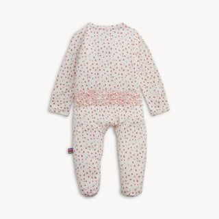 APPLE BLOSSOM MODAL RUFFLE FOOTIE - Lindsey Paige