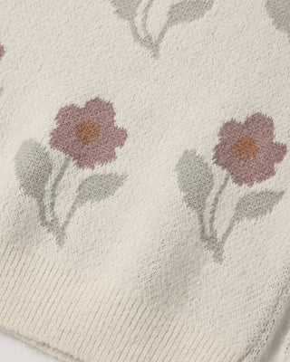 Aspen Sweater Ivory Flower - Lindsey Paige