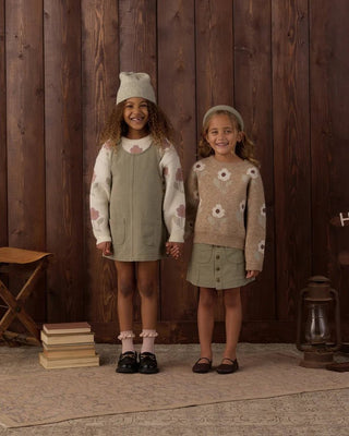 Aspen Sweater Ivory Flower - Lindsey Paige
