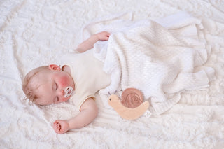 Snail Organic Fabric with Crinkle