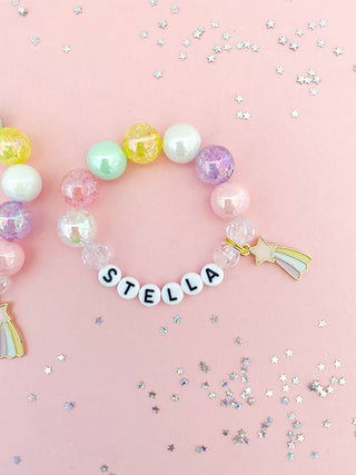 Wish Upon a Star Charm Bracelet: Child 6”