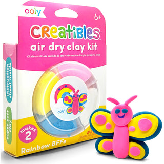 Creatibles D.I.Y. Air-Dry Clay Kit: Rainbow BFFs