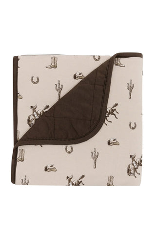 Baby Blanket in Classic Cowboy 1.0 - Lindsey Paige