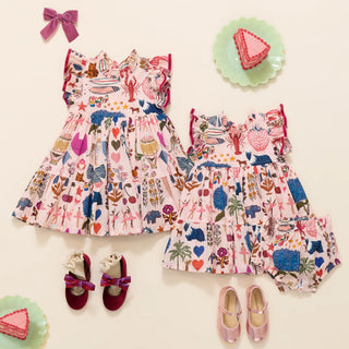 Baby Girls Jennifer Dress Set – 20th Anniversary Print - Lindsey Paige