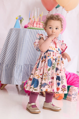 Baby Girls Jennifer Dress Set – 20th Anniversary Print - Lindsey Paige