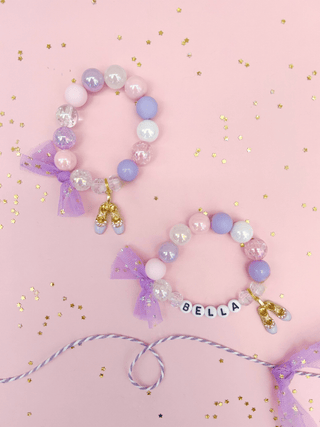 Ballet Shoes Ballerina Charm Bracelet : Child 6” - Lindsey Paige