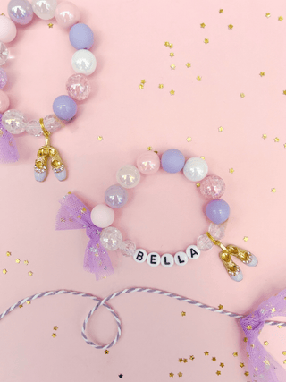 Ballet Shoes Ballerina Charm Bracelet : Child 6” - Lindsey Paige