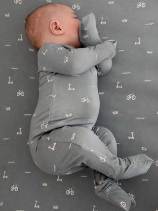 Bamboo Convertible Baby Pajamas - Dash - Lindsey Paige
