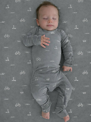 Bamboo Convertible Baby Pajamas - Dash - Lindsey Paige