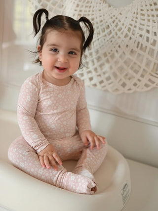 Bamboo Convertible Baby Pajamas - Grace - Lindsey Paige