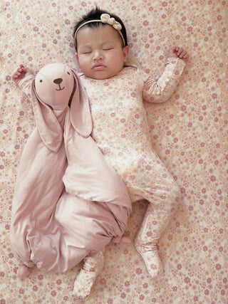 Bamboo Convertible Baby Pajamas - Sorbet - Lindsey Paige