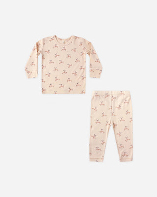 Bamboo Pajama Set || Reindeer - Lindsey Paige