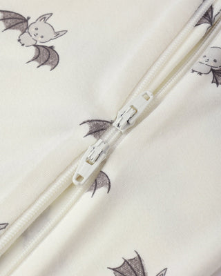 Bamboo Zip Footie || Bats - Lindsey Paige