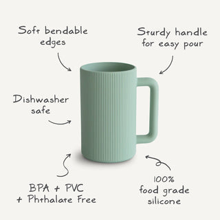 Bath rinse cup