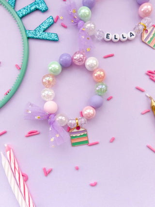 Birthday Girl Charm Bracelet: Child 6" - Lindsey Paige