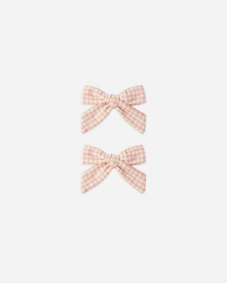 Bows, Set Of 2 Petal Gingham - Lindsey Paige