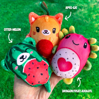 Bubble Stuffed Squishy Friends - Fruit Mashup Series - Lindsey Paige