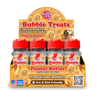 BubbleLick™ Pets Peanut Butter Swirl bubbles - Lindsey Paige