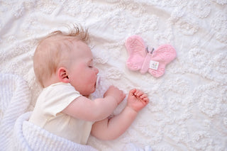 Butterfly Organic Fabric with Crinkle - Lindsey Paige