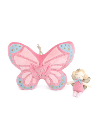 Butterfly Tooth Fairy Pillow and Doll Set - Lindsey Paige