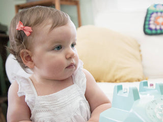 5 Chelsea Boutique Bows on Snap Clips- Sea La Vie
