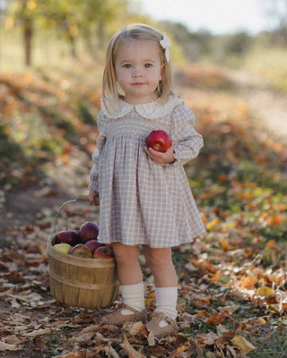 Callie Dress Blue Gingham - Lindsey Paige