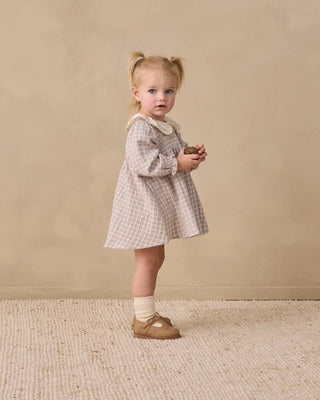Callie Dress Blue Gingham - Lindsey Paige