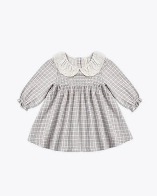 Callie Dress Blue Gingham - Lindsey Paige