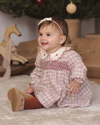 Callie Dress Christmas Plaid - Lindsey Paige