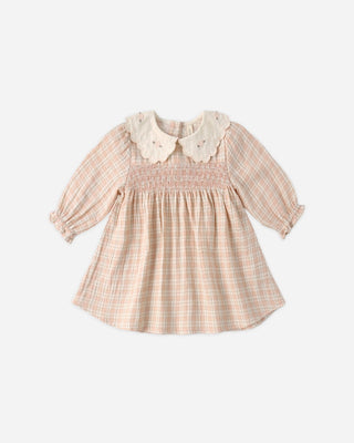 Callie Dress Pink Plaid - Lindsey Paige